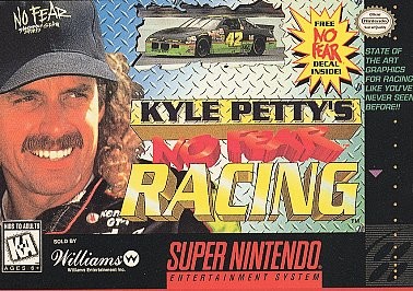  Kyle Pettys No Fear Racing Super Nintendo, 1995