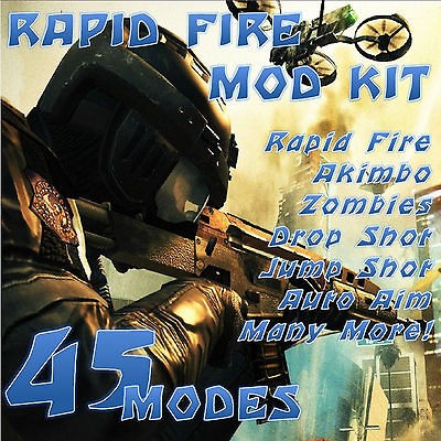 Xbox 360 Controller Rapid Fire Mod Kit 45 Mode. XBL SAFE Version A.