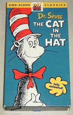    THE CAT IN THE HAT Fully Animated VHS Movie   20th Century Fox 1971