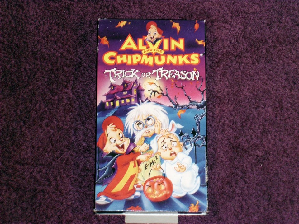 ALVIN AND THE CHIPMUNKS   TRICK OR TREASON   VHS   1997