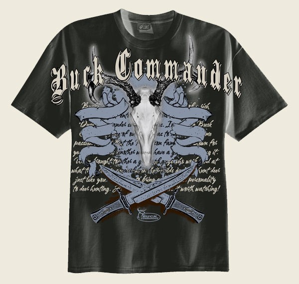 Buck Commander The Butcher T Shirt Duck Deer