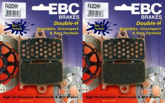 EBC Sintered HH Front Brake Pads (Set of 2 ) 2009 2011 Yamaha XP500 