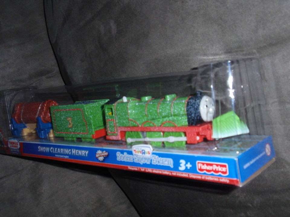 Thomas & Friends Trackmaster SNOW CLEARING HENRY new