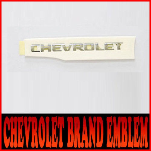 07 09 Chevy Matiz Rear Trunk Chevrolet Brand Emblem Ip