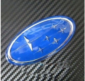 Cars chrome plated badge national emblem Subaru 3D logo