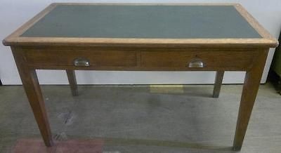Vintage Arts and Crafts Two Drawer Writing Table Desk