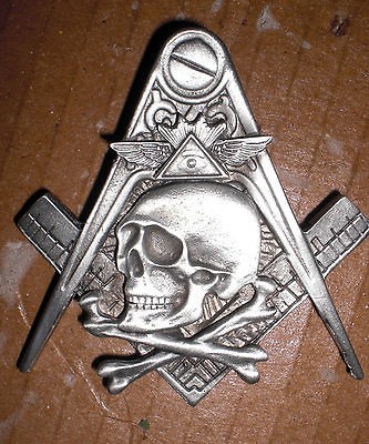 widows sons,freemason​, hiram abiff, harley masonic biker vest pin
