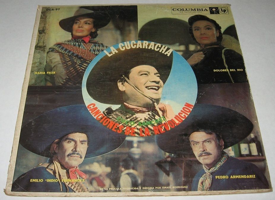 LA CUCARACHA CUCO SANCHEZ  DUETO AMERICA LP mariachi maria felix 