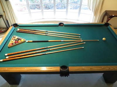   Slate Pool Table with all the accessories by Golden West Billiards