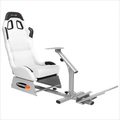 Playseats Evolution Game Chair in White and Silver 72001