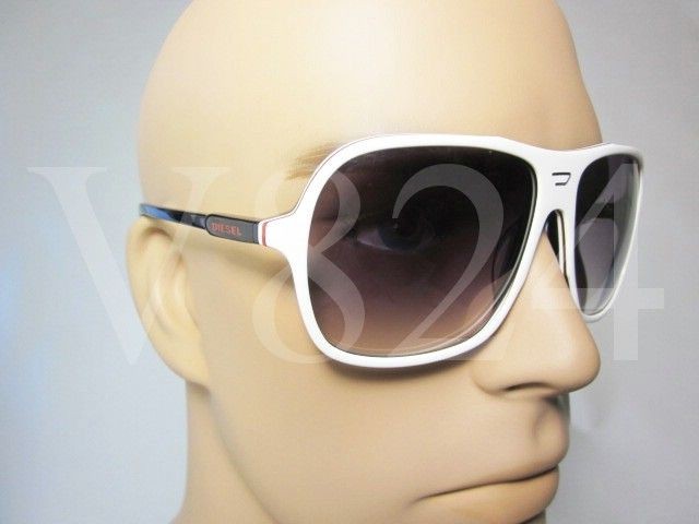 DIESEL Sunglasses DL 0014 White/red/whit​e/blue transparent DL0014 