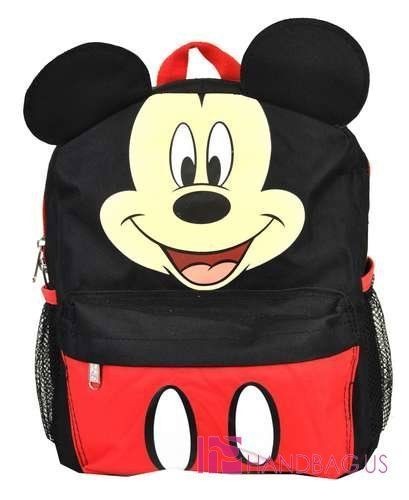   Disney MICKEY MOUSE with Ear School Backpack 12 Small Book Bag Kids