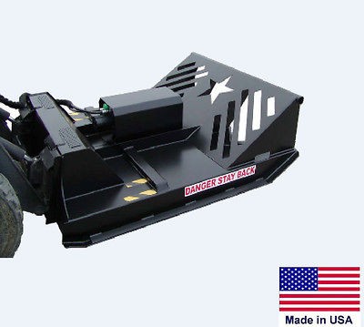 SKID STEER BRUSH CUTTER Commercial   3 Blade   11 to 20 GPM Hyd Flow 