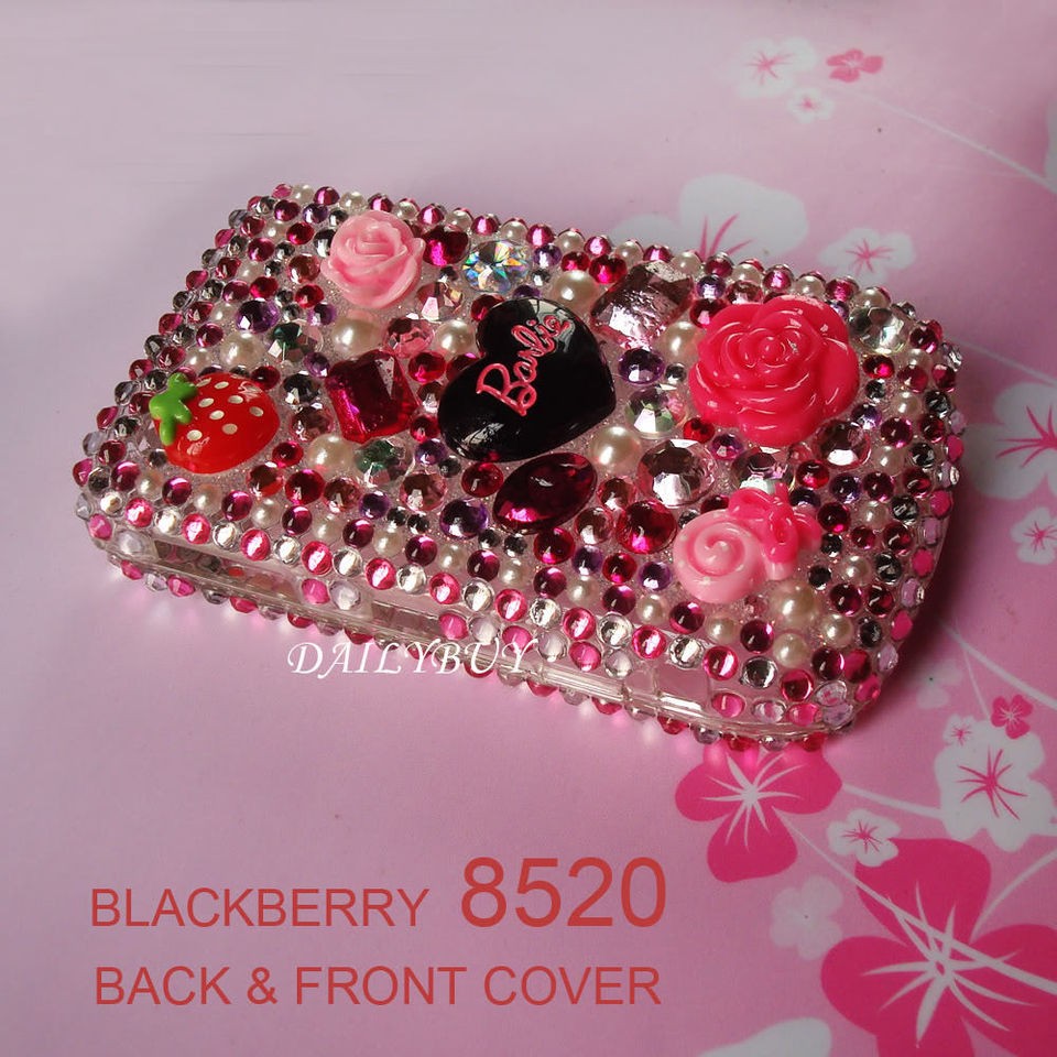   Bling Diamond Hard Cover Blackberry Curve 8520 8530 9300 Case Skin