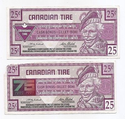   World  North & Central America  Canada  Canadian Tire Money