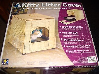 Cat Villa Kitty Litter Cover New In Box # 5822 52