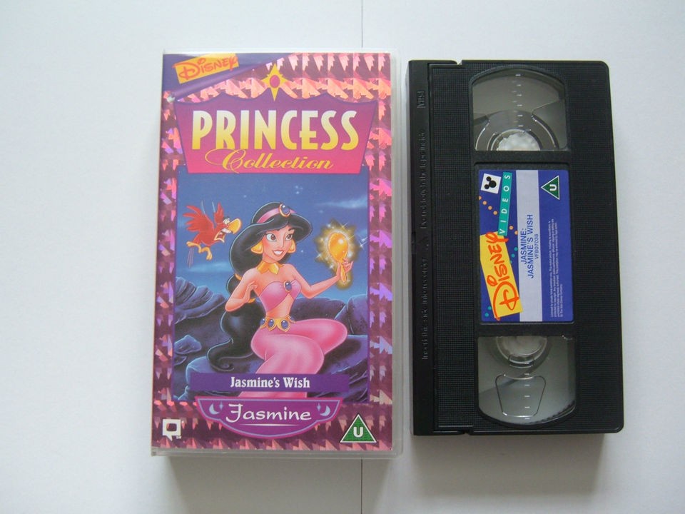 JASMINES WISH childrens Disney VHS video cassette PRINCESS 