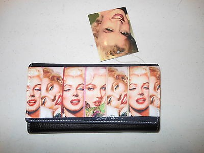 Marilyn Monroe Wallet/Checkbo​ok Holder   Brand New   Officially 