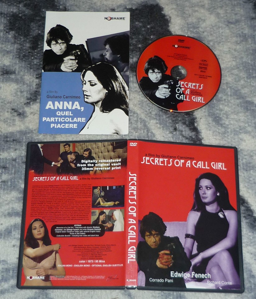 SECRETS OF A CALL GIRL DVD NO SHAME LABEL OUT OF PRINT W/ BOOKLET 