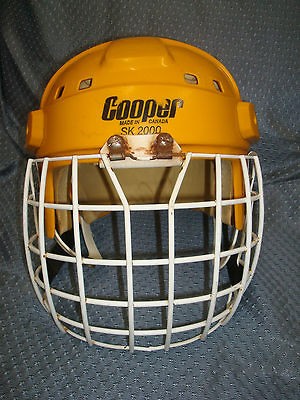 Vintage Cooper SK 2000 Ice Hockey Helmet Messier Oilers Style with 