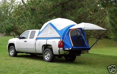   Full Crew Cab Ram Toyota Tundra Pickup Truck Bed Camp Tent 2 Man