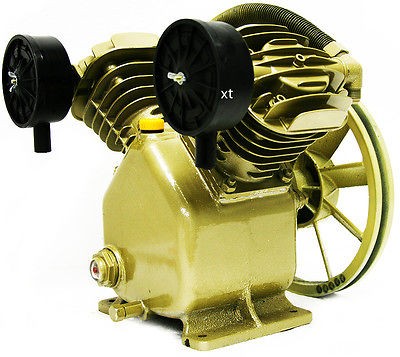   Air Compressor Head Pump 140PSI V Type Air Tools Home Business