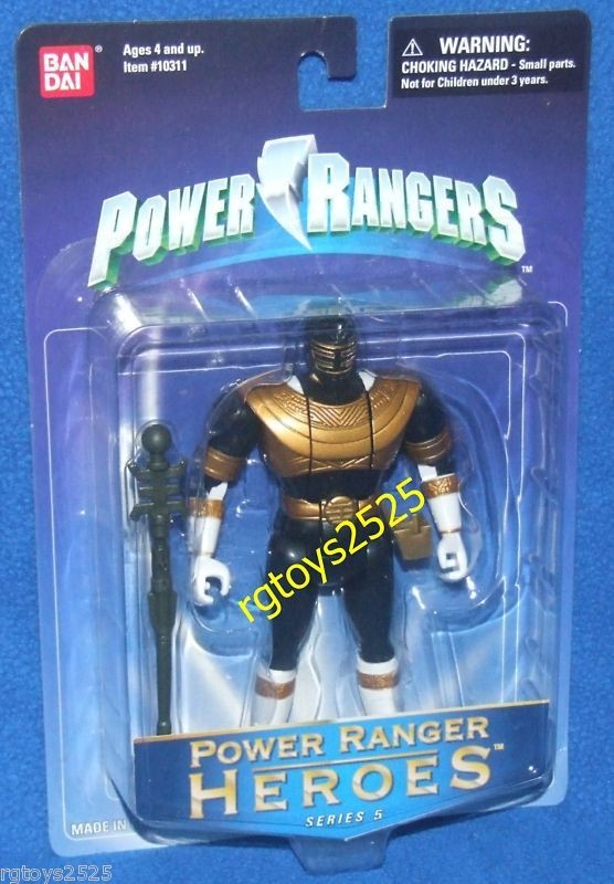 Power Rangers ZEO Gold Ranger New Series 5 Flip Head