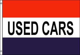 USED CARS FLAG Dealers Advertise Car For Sale Van Sales