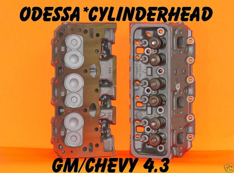 GM CHEVY S10 ASTRO VAN 4.3 CYLINDER HEADS CAST IRON