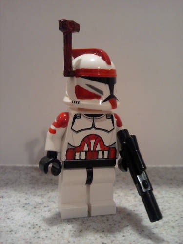 Lego Star Wars Custom Commander Fox Clone Wars Trooper