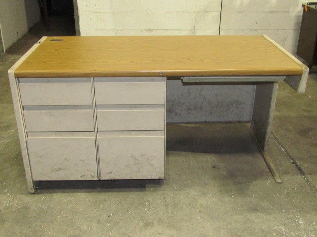 Office/Home reception computer desk/table 30X60X30 7 drawers heavy 