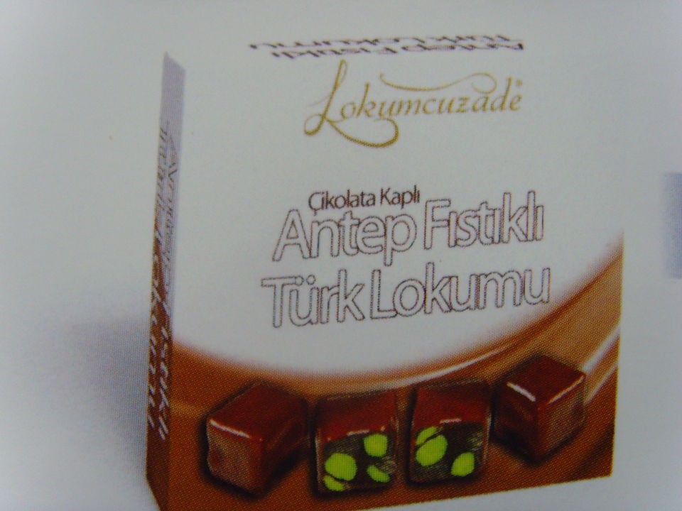 Turkish Delight With Pistachio Chocolate Lokum 75gr