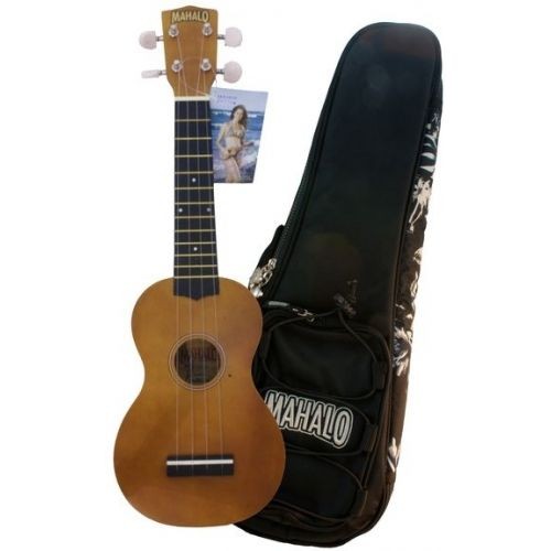   QUALITY MAHOGANY SOPRANO UKULELE ukelele WITH FREE PADDED CASE   NEW