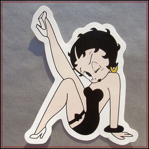   Boop Sticker decal vinyl vw car camper laptop cartoon sexy girl bumper
