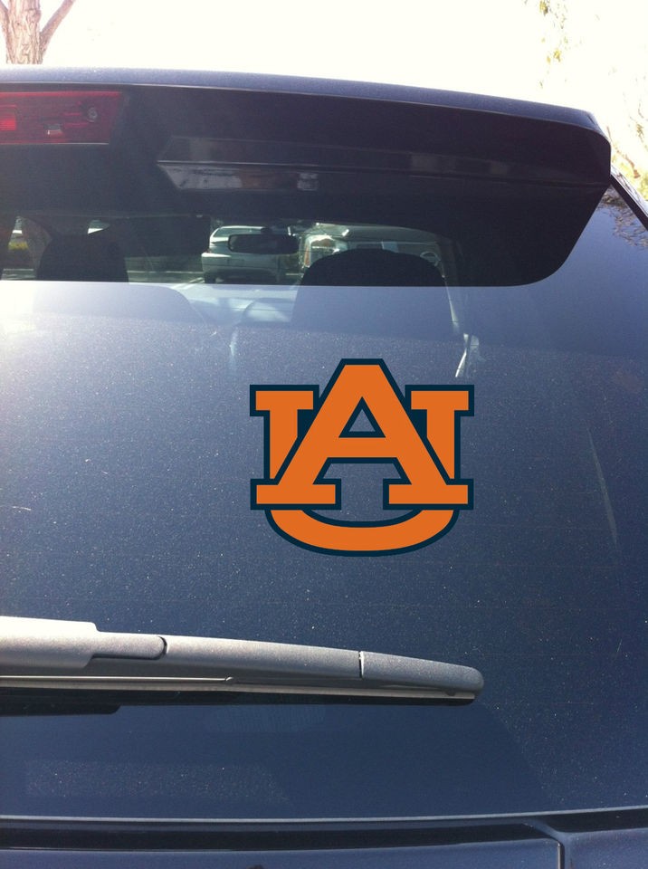 Auburn Tiger UA Logo SEC Window vinyl sticker decal Auburn University