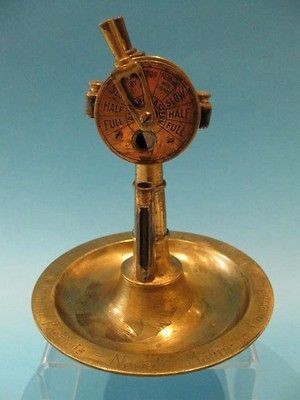   Solid Brass Nautical Ships Telegraph German Cigar Cutter Match Striker