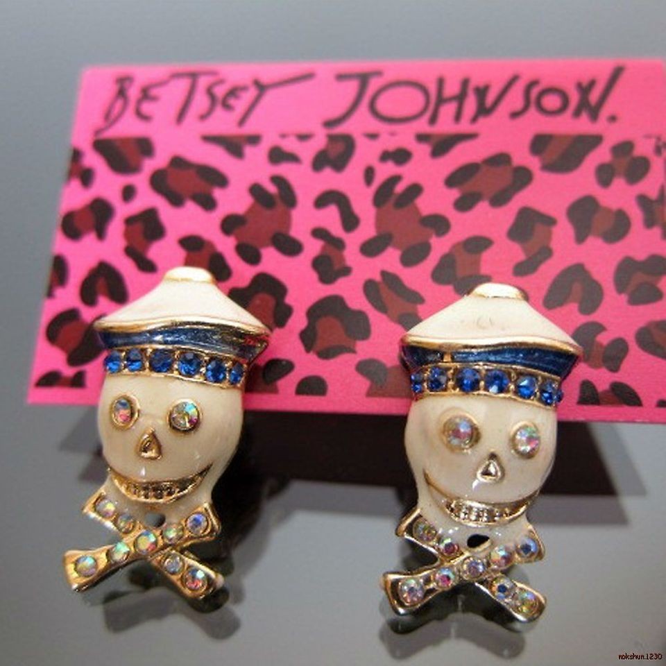 betsey johnson earrings in Clothing, 