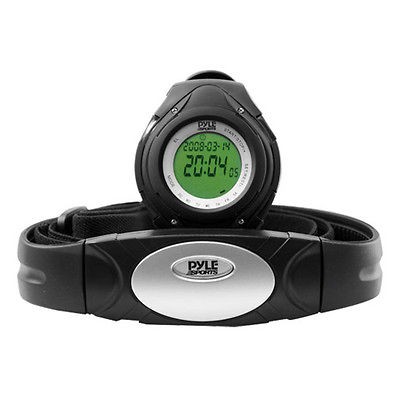 New Pyle PHRM38BK Heart Rate Monitor Watch W/ Calorie Counter & Target 