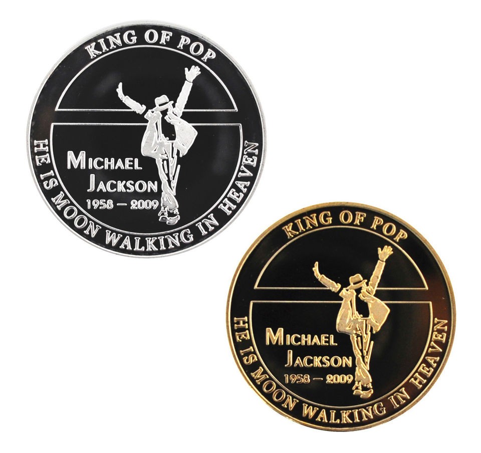Michael Jackson Limited Edition Tribute Coin   Many Designs Avaliable