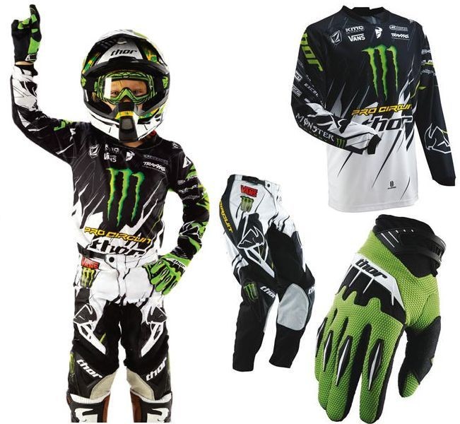 THOR S13 PHASE PRO CIRCUIT YOUTH JERSEY PANT GLOVE COMBO MOTOCROSS 