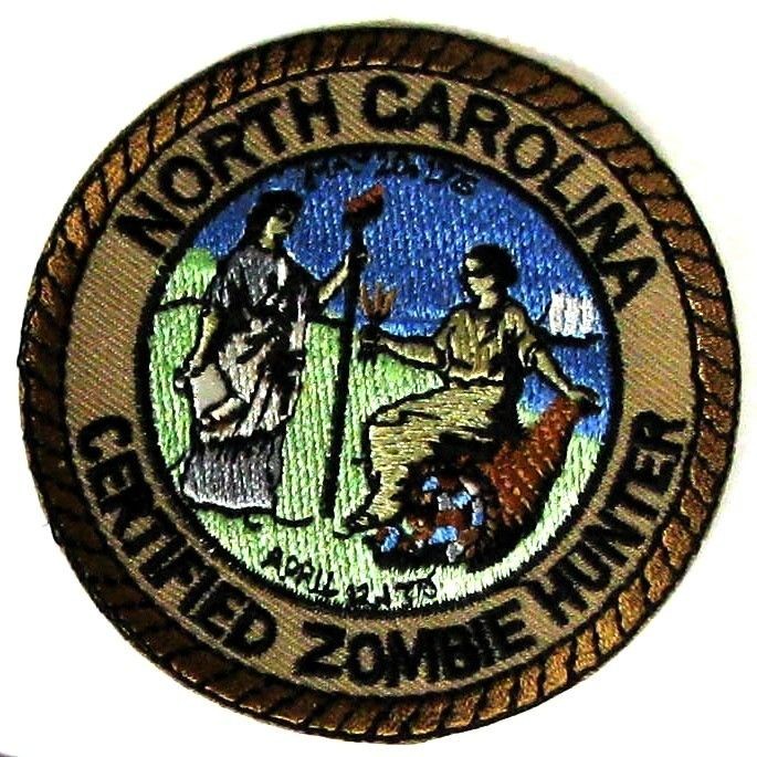 State of North Carolina ZOMBIE HUNTER Second Amendment Shirt/Hat/Jack 