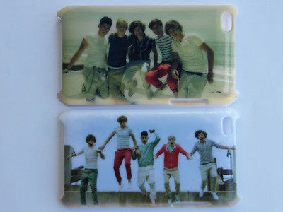 2PCS One Direction 1D hard Case Cover for iPod Touch 4th with free 