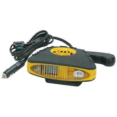 12 Volt Auto Heater / Defroster with Light   Car Truck Tractor Farm 