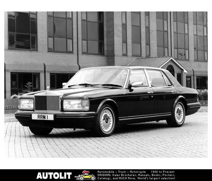 1996 rolls royce silver spur factory photo 
