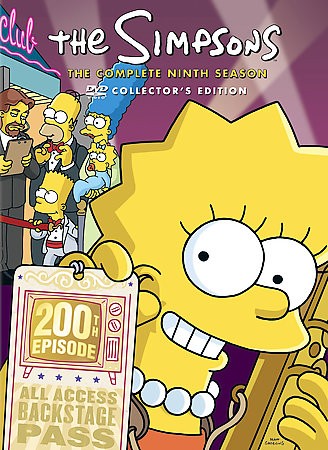The Simpsons   Season 9 DVD, 2009, 4 Disc Set