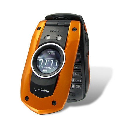 NEW Casio GzOne Boulder C711 Water Proof GPS Camera Cell Phone VERIZON 