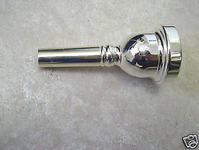 trombone mouthpiece 12c size small shank silver 