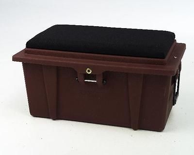 sportote small tack trunk w padded seat purple time left