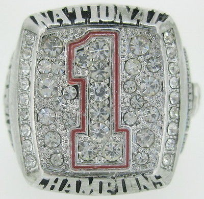2005 Texas Longhorns National Championship Ring S01 US 11.5