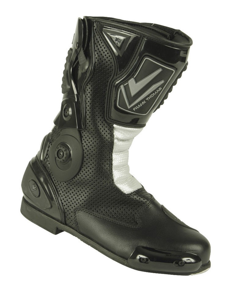 NEW FRANK THOMAS FURY SPORT BOOT IN BLACK/SILVER VARIOUS SIZES ONLY £ 